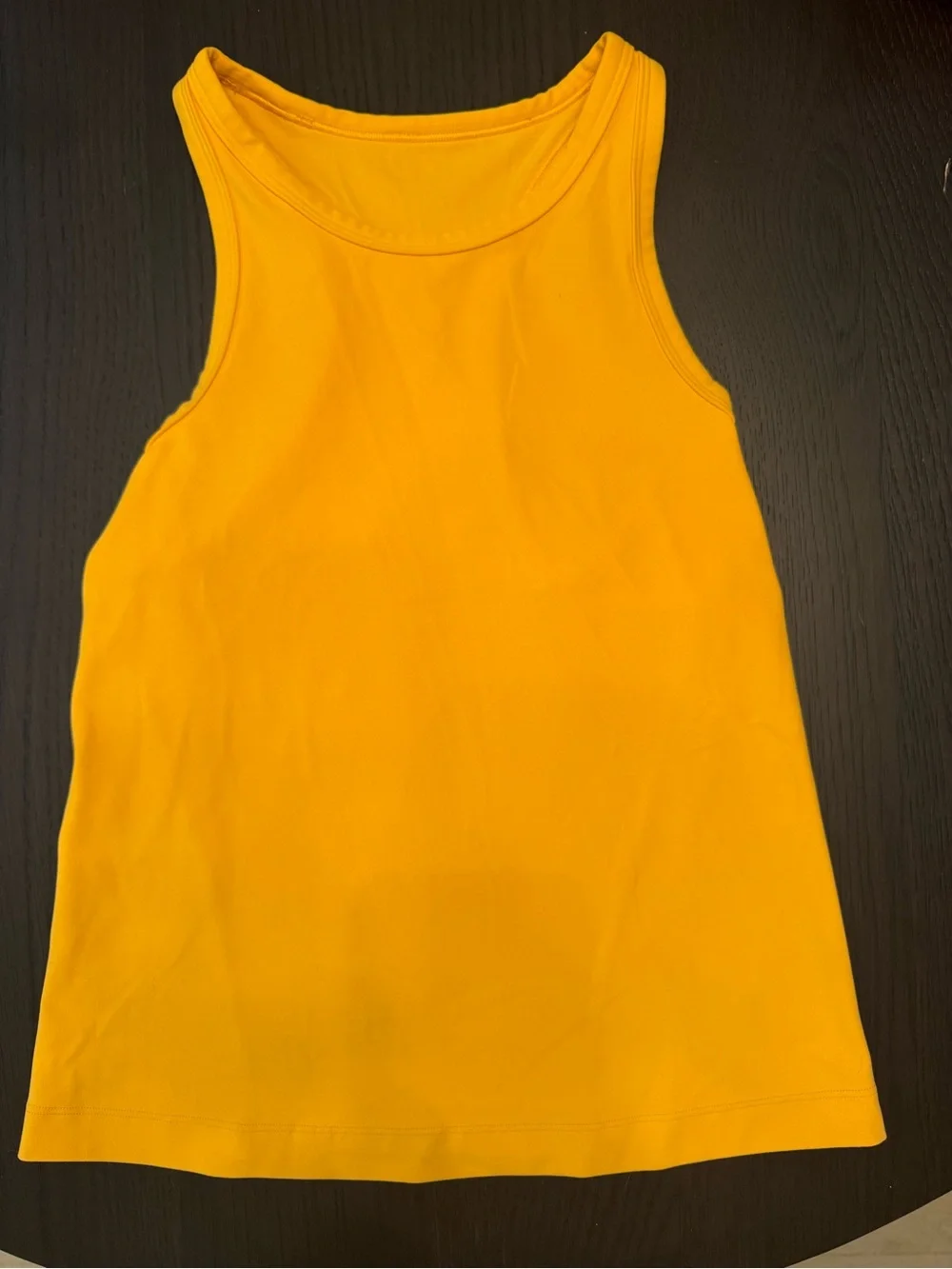 lululemon athletica sun Yellow Racerback Tank size 4